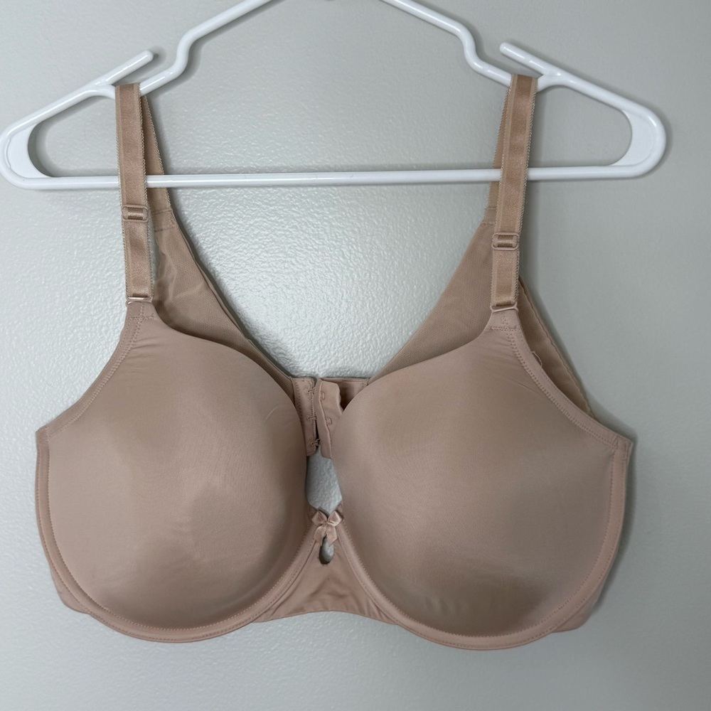 Torrid Curve Bra 38DDD Lightly Lined Full Coverage Underwire Fair Nude